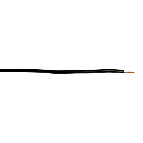 Soepel Montagedraad 0,75 mm² 80°C Zwart
