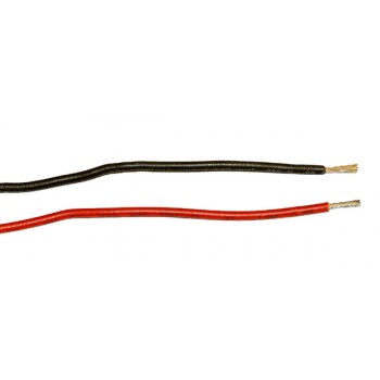 Soepel Montagedraad 0,82 mm² 80°C Rood