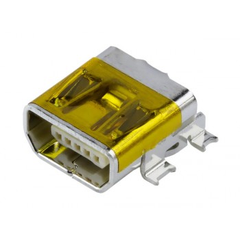 USB AB Mini Chassisdeel SMD nr2