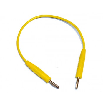 Meetsnoer 2 mm Banaan 20cm Zwart