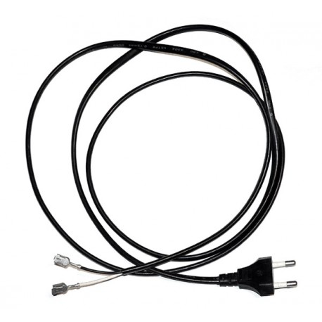 Netsnoer Ongeaard losse uiteinde 1,85m Amp-6,3