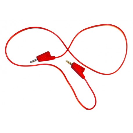 Meetsnoer 2 mm Banaan 50cm Rood Radiall