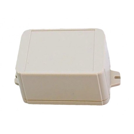 ABS Kastje 125 x 80 x 50 mm Grijs & Lip