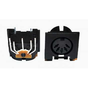 DIN Chassisdeel 5 polig 180° Print LC