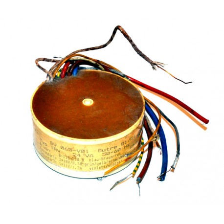 Ringkerntrafo 24W 2x 18V 0,3A & 11V 1,2A