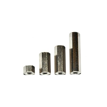 Afstandsbus 2x binnen 40mm M4 (7mm)