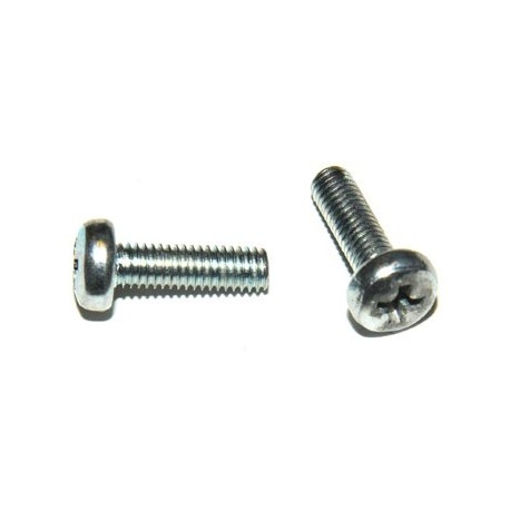 M3 x10 Boutje Kruiskop RVS (25 stuks)