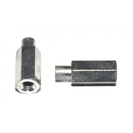 Afstandsbus 1x binnen-1x buiten Soldeer 10mm M3