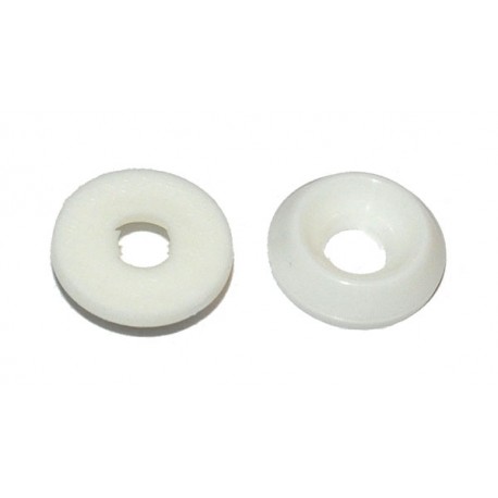 M4 Ring Rozet Kunststof (10 stuks)
