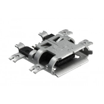USB B Micro Chassisdeel SMD Hirose
