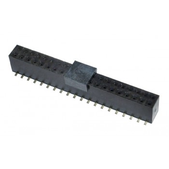 Header 2x20 polig Female SMD
