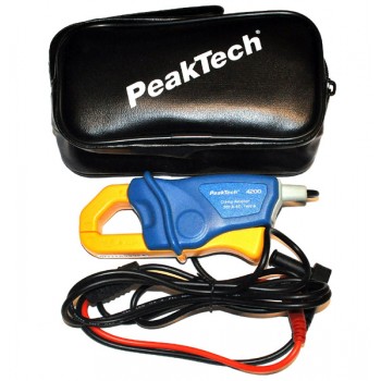 Ampere Klem Adapter PeakTech 4200 met Tas