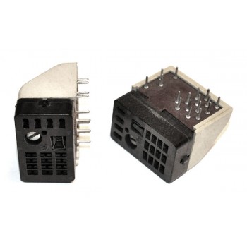 Relais Voet (16 pin + 1 pin) Print Haaks