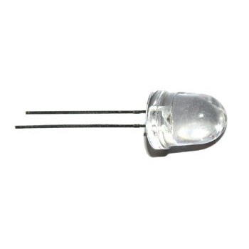 LED 10mm Superhel Rood