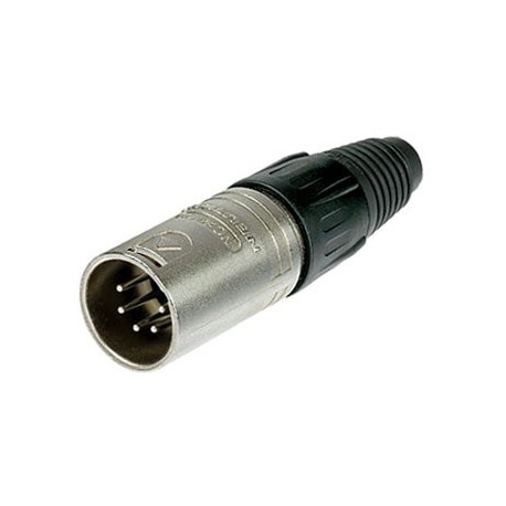 XLR Plug 5p Male Zwart Neutrik