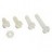 M3 Boutje 6mm Kunststof (10 stuks)
