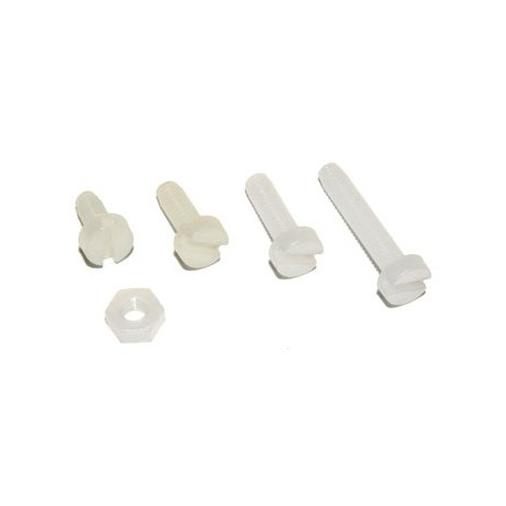 M3 Boutje 10mm Kunststof (10 stuks)