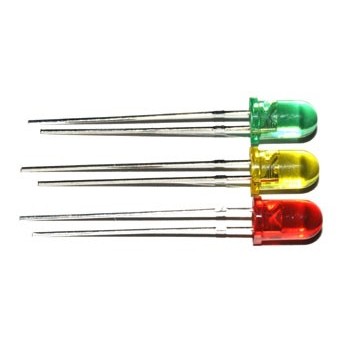 LED 5mm Transparant Rood