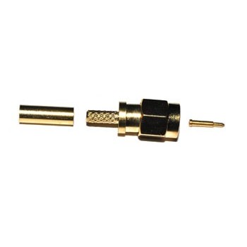 SMA Plug male Krimp RG174