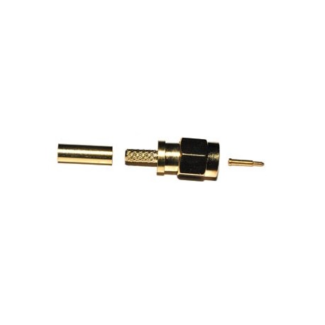 SMA Plug male Krimp RG174