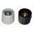 Spantang 21mm Knop Grijs Mat