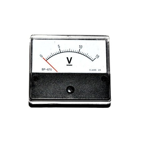 Paneelmeter Analoog 5A AC