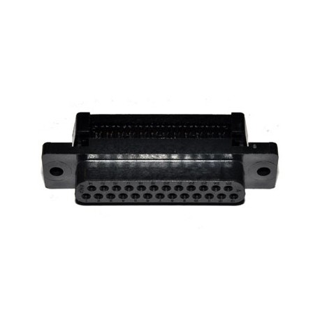 Sub-D 25p Female voor Bandkabel