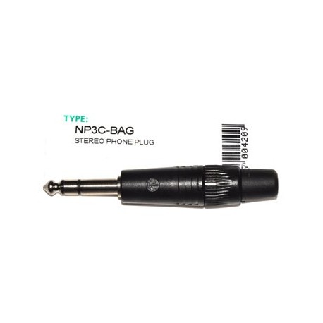 Jack 6,3mm Plug Stereo Neutrik