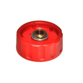 Spantang 36mm Knop Rood