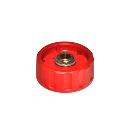 Spantang 36mm Knop Rood