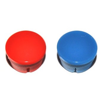 Spantang 15mm Dop Blauw Glanzend