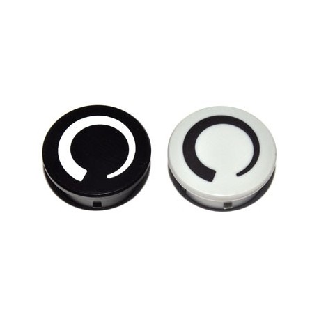 Spantang 21mm Dop Grijs Glanzend +Cirkel