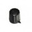 Knop Zwart met Pijl 12mm (As 4mm)
