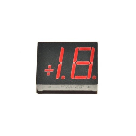 LED Display 14,2mm +1.8. Rood CA