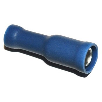 Busstekker 4mm Blauw