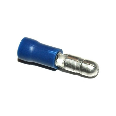 Penstekker 4mm Blauw