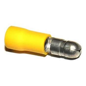 Penstekker 5mm Geel