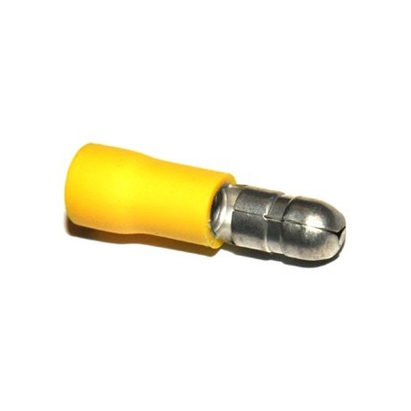 Penstekker 5mm Geel