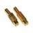 Cinch/Tulp Contra Plug Verguld Rood