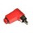 Cinch/Tulp male Plug Haaks Rood