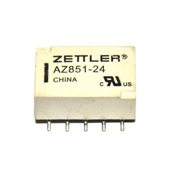 Mini Relais 2x wissel (24V) SMD