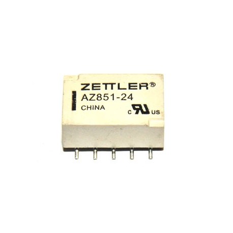 Mini Relais 2x wissel (24V) SMD