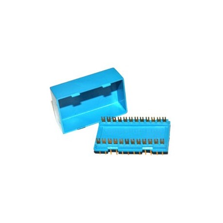 DIL Connector 24 pin Verguld