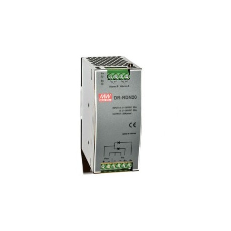 Voeding DIN Rail 480W 24V 20A Redundancy Module