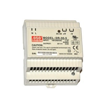 Voeding DIN Rail 15W 5V 3A