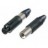 XLR Plug 3p Male/Female Neutrik