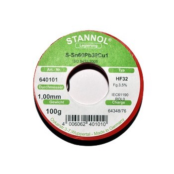 Soldeertin 1mm 100 gram 2,5%