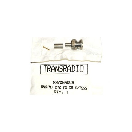 BNC Plug 75Ω Krimp Transradio