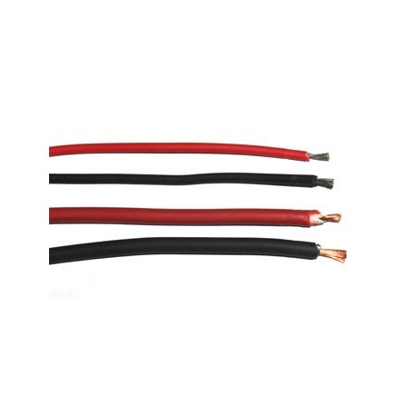 Meet Kabel 1,0mm2 PVC Zwart