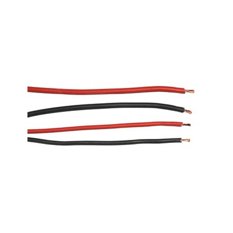 Meet Kabel 0,5mm2 Silicone Zwart